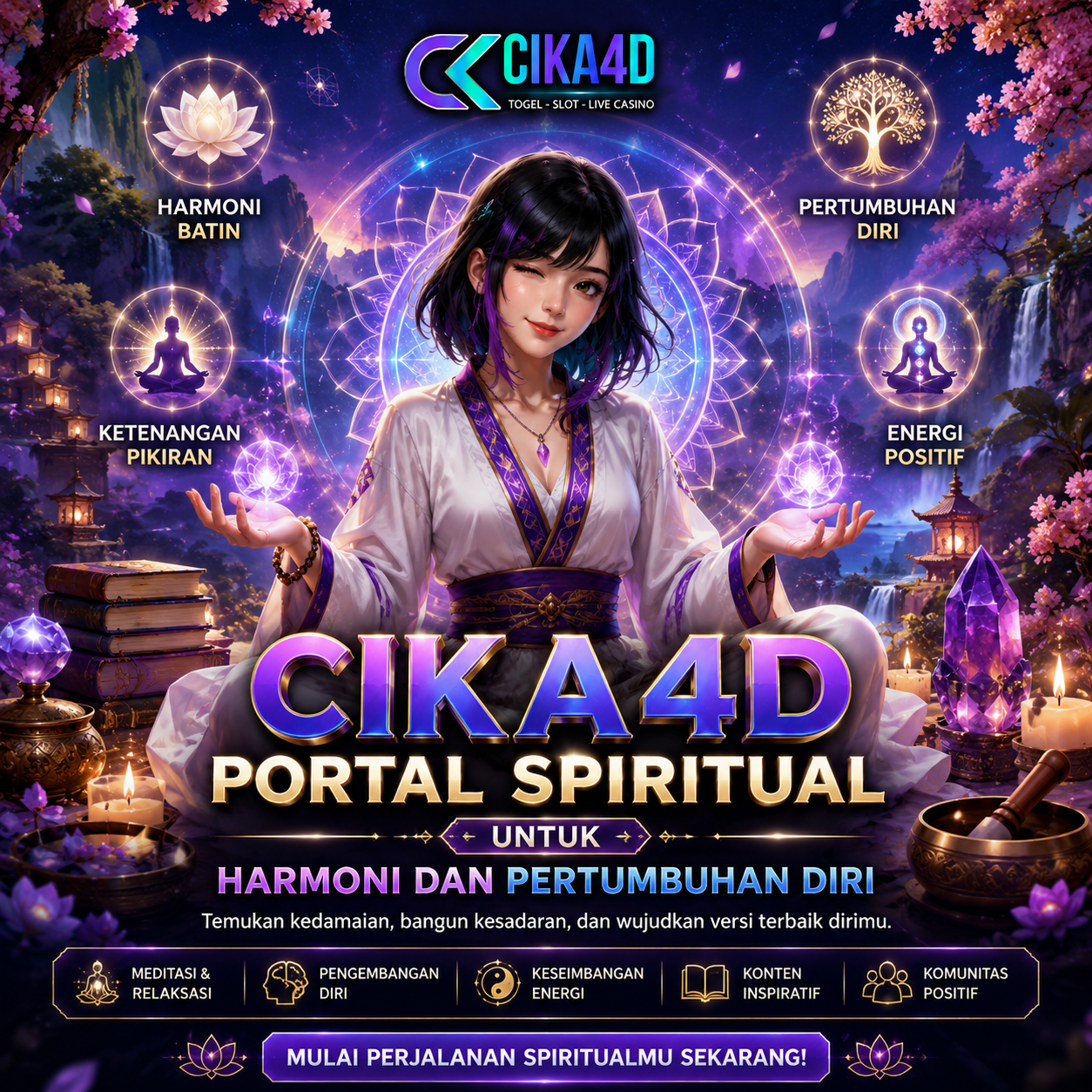 CIKA4D | Portal Spiritual untuk Harmoni dan Pertumbuhan Diri